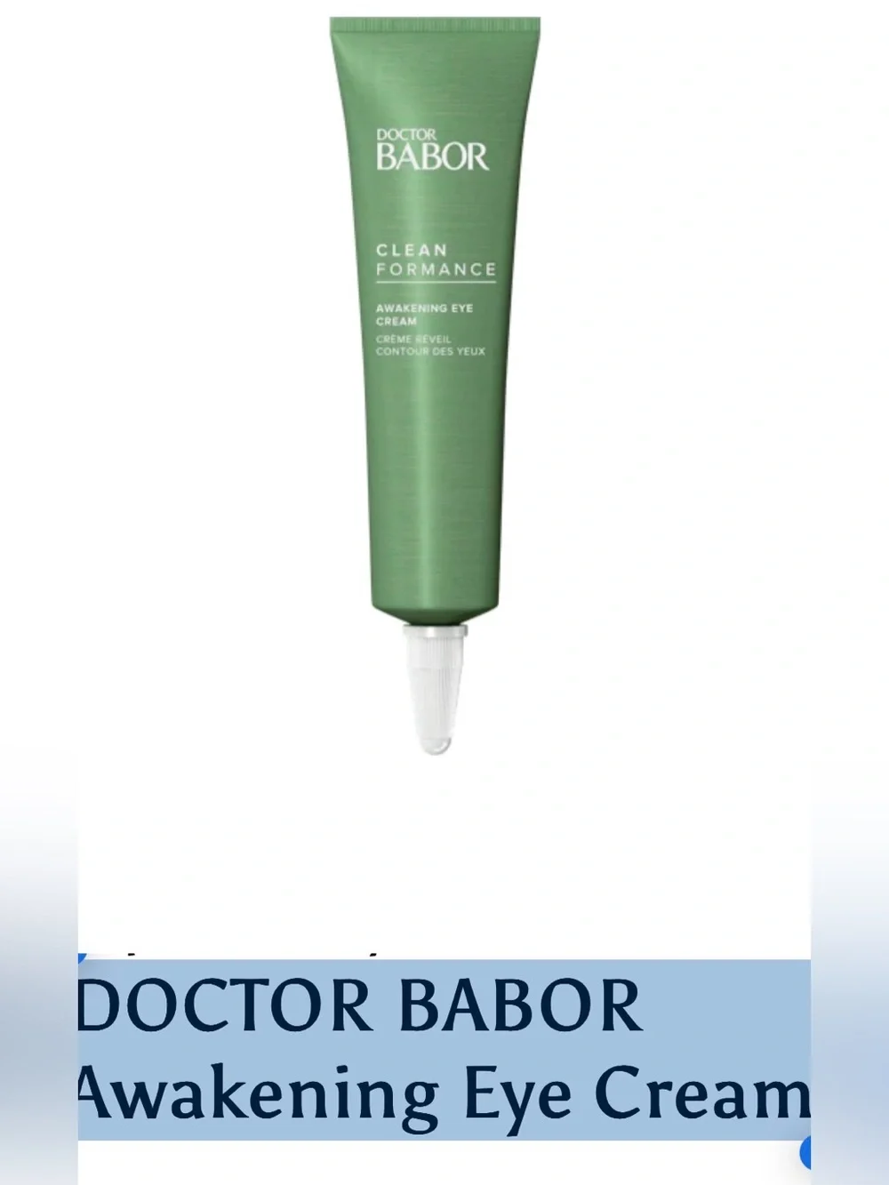 Babor free pleasantly moisturizes